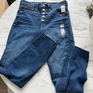 Gap High Rise True Skinny Ankle Jean